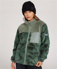 ROXY ロキシー スノーボード ウェア インナー レディース フリース ALABAMA FULL ZIP PRINTED 24-25モデル LX D19