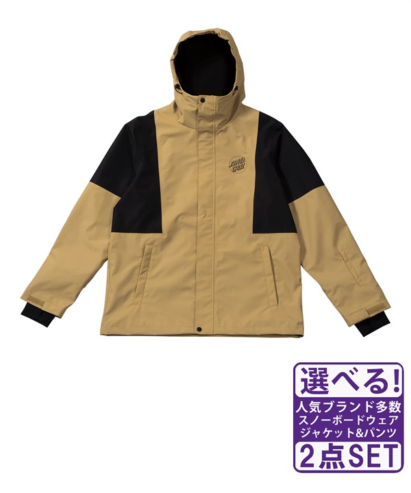 ☆スノーボードウェア 2点セット ジャケット パンツ 上下 AA HARDWEAR SC FULLZIP 72123306 72123335 23-24モデル ムラサキスポーツ