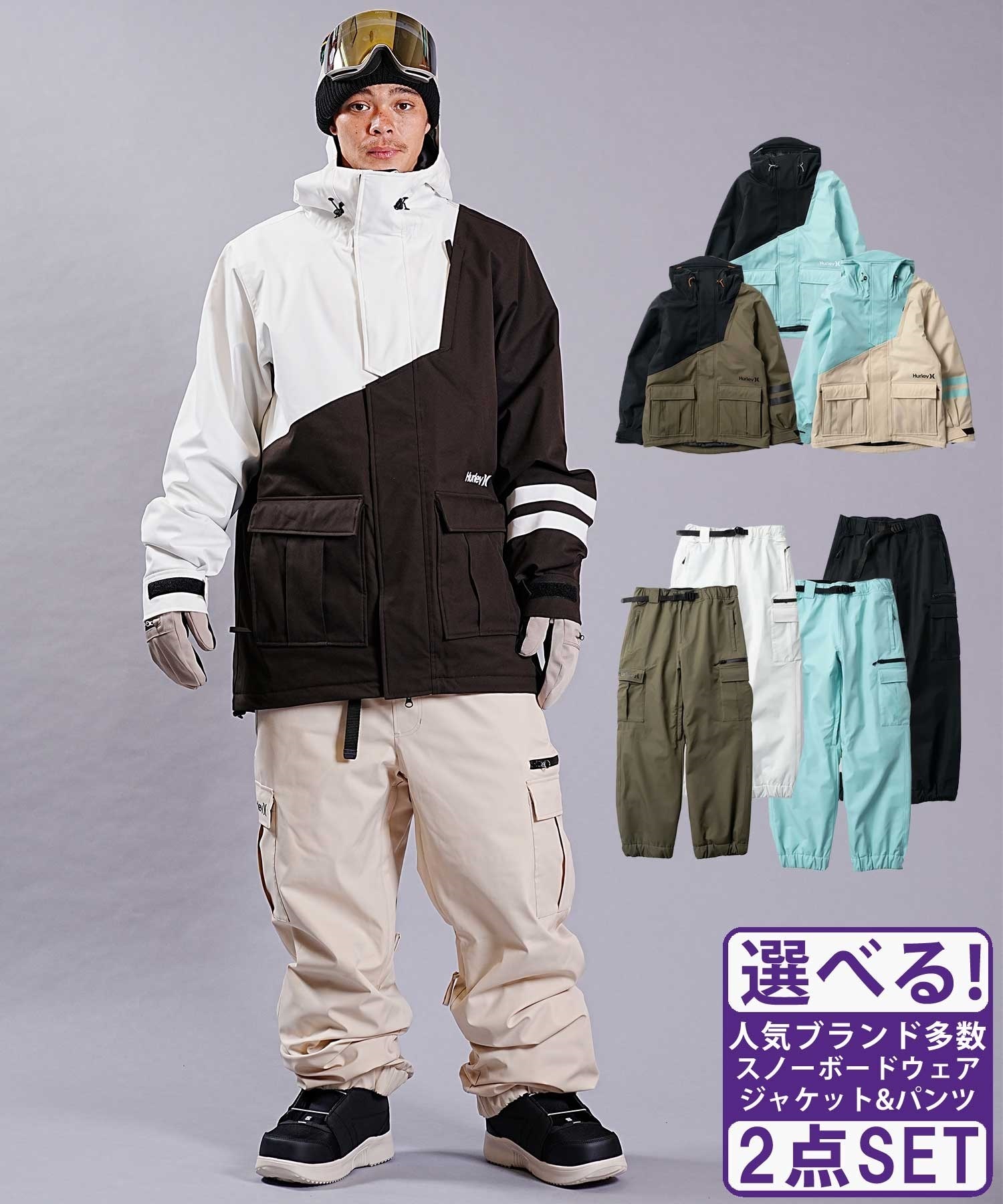 SANTACRUZ&AAHARDWEAR スノーボードウェア上下 悪かろ