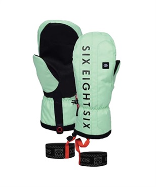スノーボード グローブ ユニセックス 686 シックスエイトシックス MNS-TEAM-MERINO-MITT 22-23モデル ムラサキスポーツ JJ I12