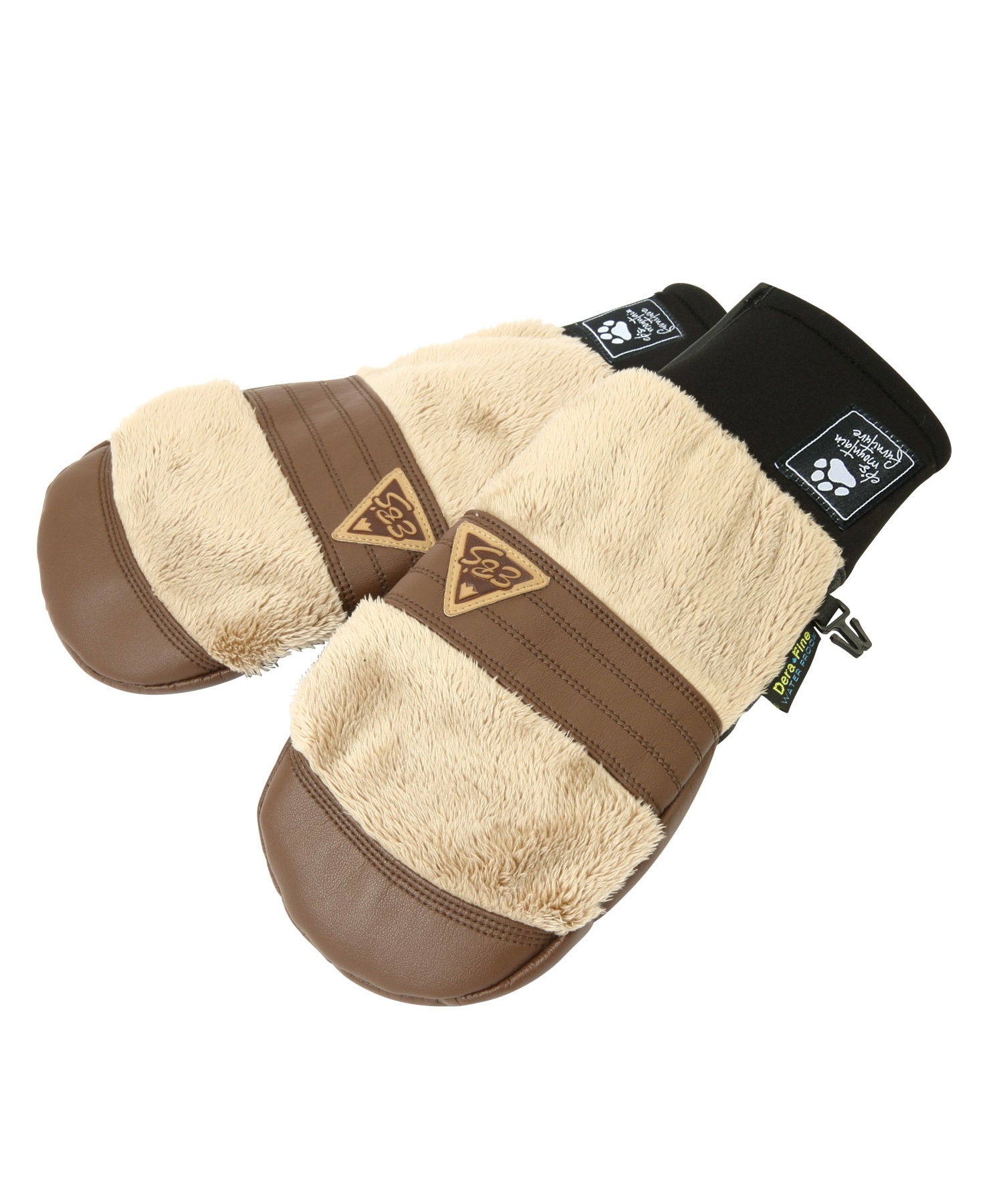 スノーボード グローブ ユニセックス eb's エビス HARUSAKI MITT EXCLUSIVE 23-24モデル ムラサキスポーツ KK J6(BROWN-S)