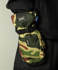 スノーボード グローブ ユニセックス HOWL ハウル NETWORK MITT 11017241160107 ムラサキスポーツ 23-24モデル KK K4(CAMO-S)