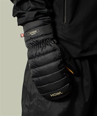 スノーボード グローブ ユニセックス HOWL ハウル DOWN MITT 11017241160104 ムラサキスポーツ 23-24モデル KK K4(BLACK-S)