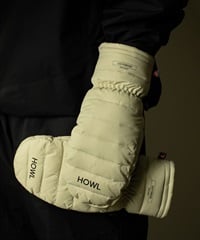 スノーボード グローブ ユニセックス HOWL ハウル DOWN MITT 11017241160104 ムラサキスポーツ 23-24モデル KK K4(TECHWHITE-S)