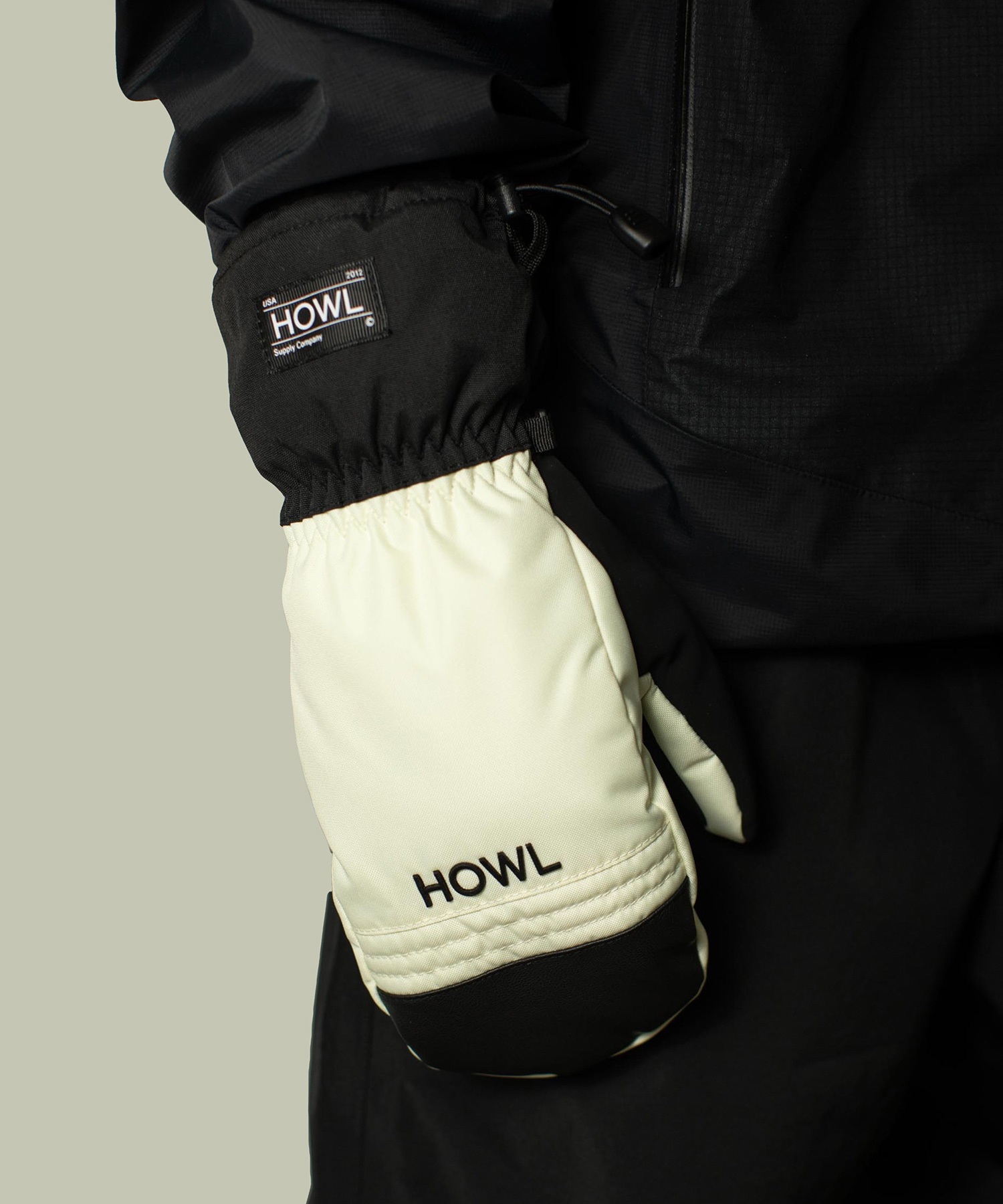 スノーボード グローブ メンズ HOWL ハウル TEAM MITT 23-24モデル ムラサキスポーツ KK J20(OLIVE-S)