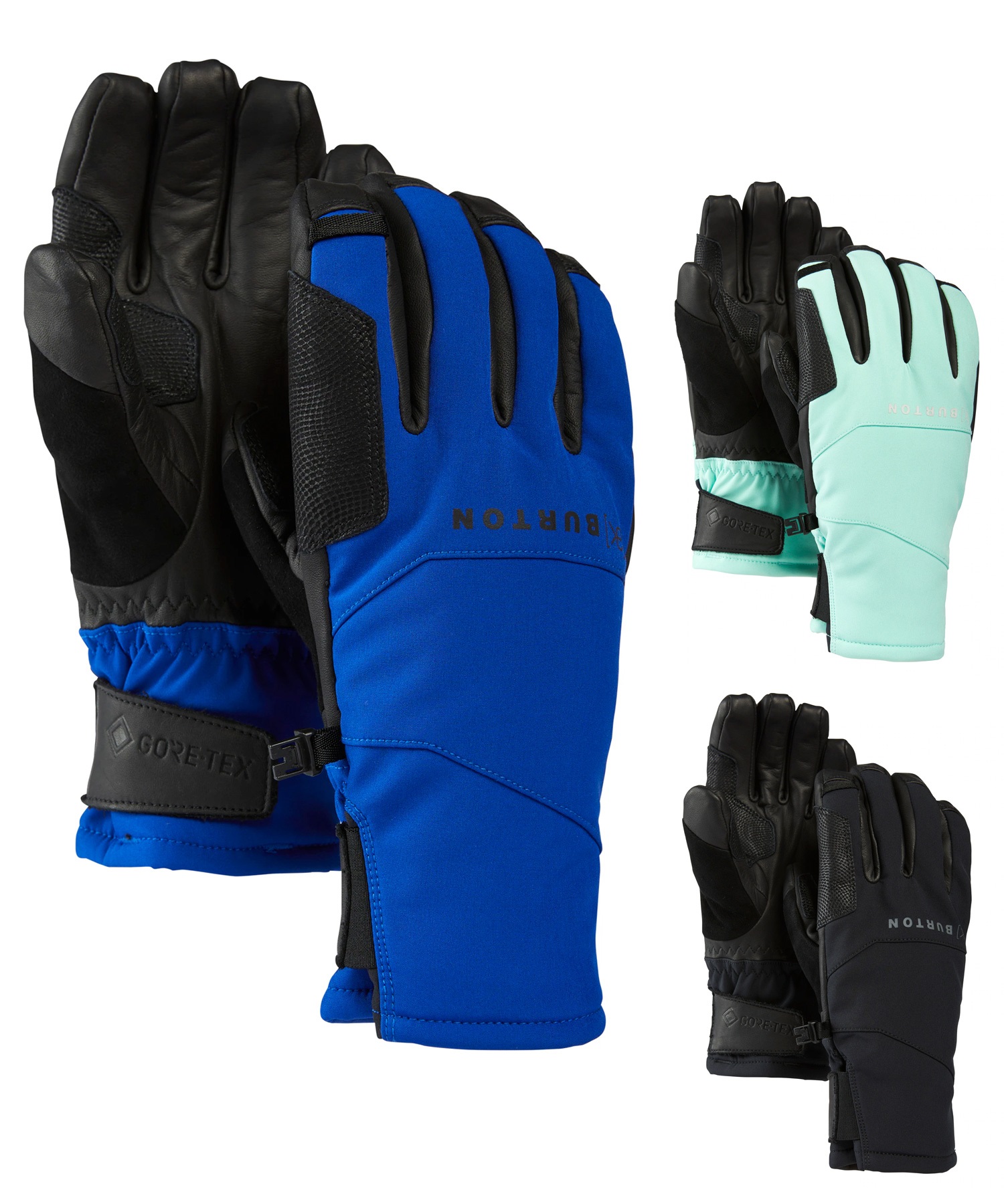 BURTON バートン スノーボード グローブ ユニセックス ゴアテックス AK CLUTCH GORE GLOVE ムラサキスポーツ 24-25モデル LL K28(JKBL-S)