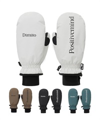 Dimito スノーボードウェアセットグローブ付き DIMITO ディミト スノーボード グローブ ユニセックス BLOCK ZIP