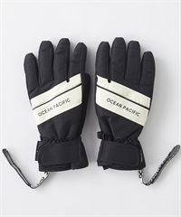 OP オーシャンパシフィック スノーボード グローブ レディース 5本指 544-920 ムラサキスポーツ 24-25モデル LX A17