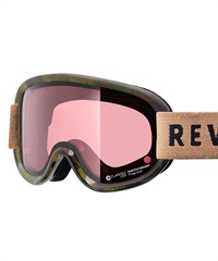 スノーボード ゴーグル ユニセックス REVOLT リボルト 平面レンズ 調光レンズ SUPER LIGHT FRAME ムラサキスポーツ 23-24モデル KK L8(PINKPOLA/CLEARPHO-F)