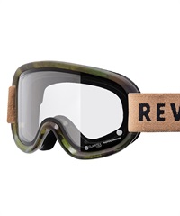 スノーボード ゴーグル ユニセックス REVOLT リボルト 平面レンズ 調光レンズ SUPER LIGHT FRAME ムラサキスポーツ 23-24モデル KK L8(CLEAR/CLEARPHO-F)