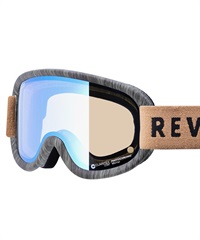 スノーボード ゴーグル ユニセックス REVOLT リボルト 平面レンズ 調光レンズ SUPER LIGHT FRAME ムラサキスポーツ 23-24モデル KK L8