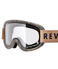 スノーボード ゴーグル ユニセックス REVOLT リボルト 平面レンズ 調光レンズ SUPER LIGHT FRAME ムラサキスポーツ 23-24モデル KK L8(CLEAR/CLEARPHO-F)