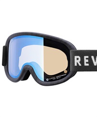 スノーボード ゴーグル ユニセックス REVOLT リボルト 平面レンズ 調光レンズ SUPER LIGHT FRAME ムラサキスポーツ 23-24モデル KK L8