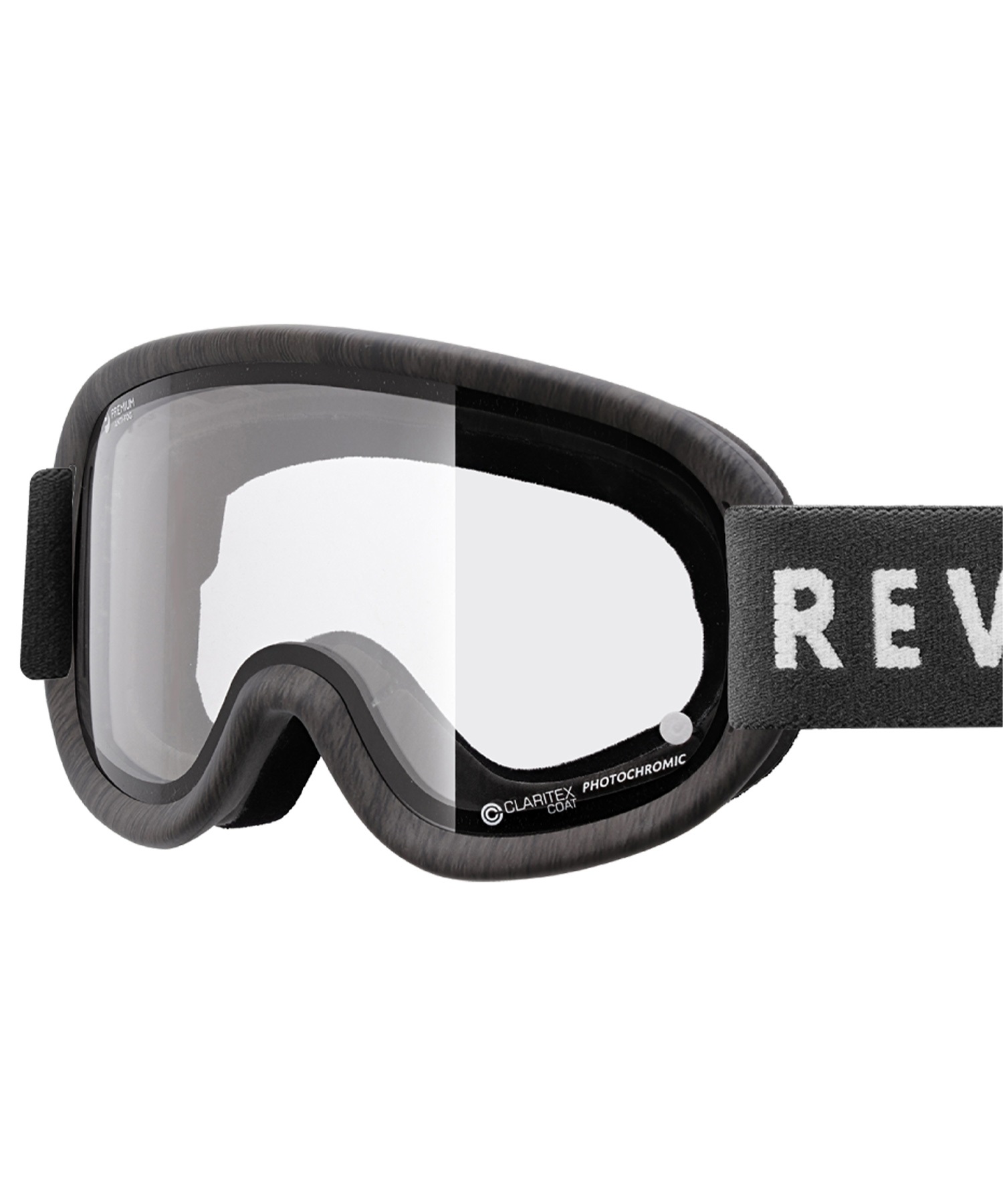 スノーボード ゴーグル ユニセックス REVOLT リボルト 平面レンズ 調光レンズ SUPER LIGHT FRAME ムラサキスポーツ 23-24モデル KK L8(CLEAR/CLEARPHO-F)