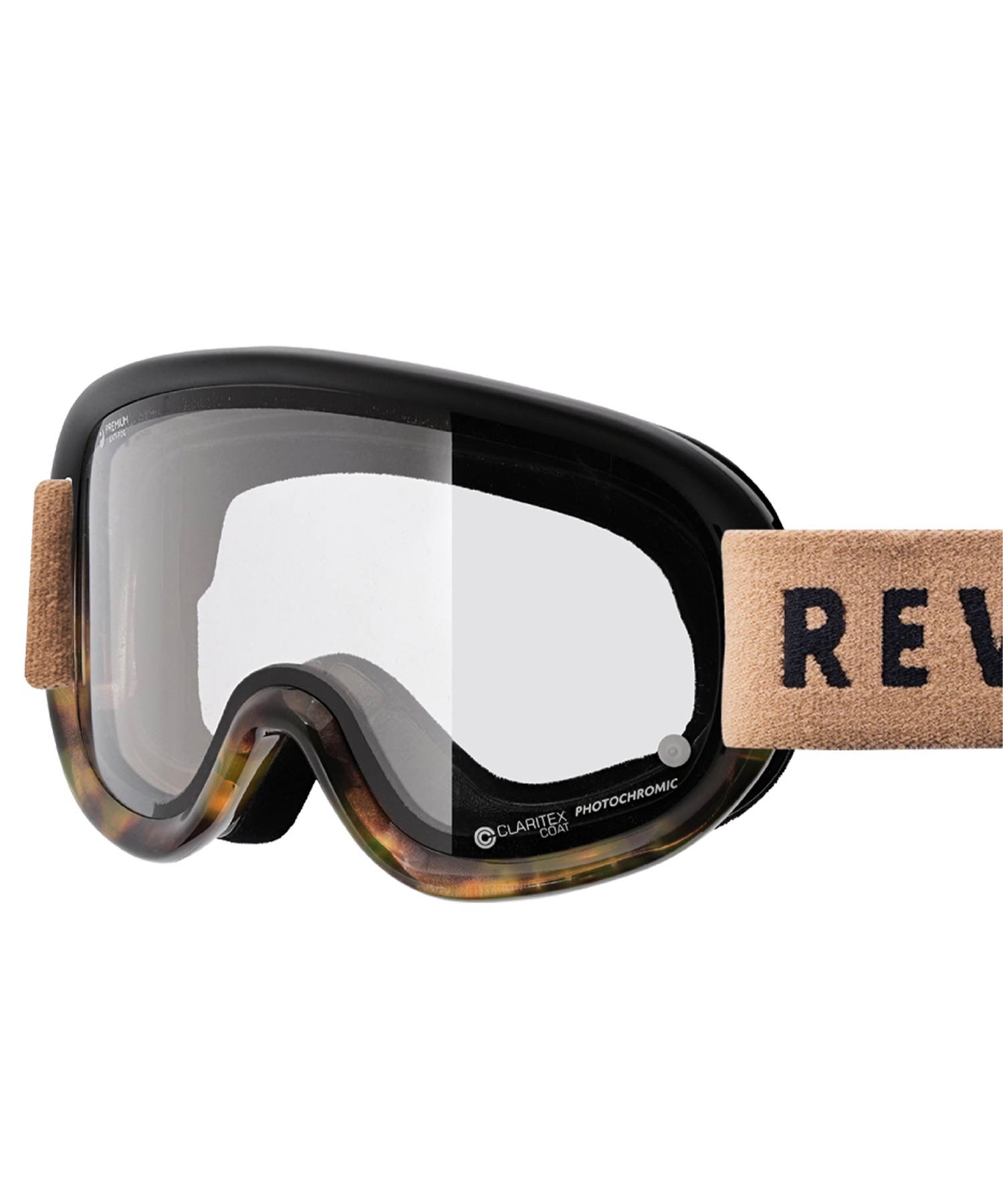 スノーボード ゴーグル ユニセックス REVOLT リボルト 平面レンズ 調光レンズ SUPER LIGHT FRAME ムラサキスポーツ 23-24モデル KK L8(CLEAR/CLEARPHO-F)