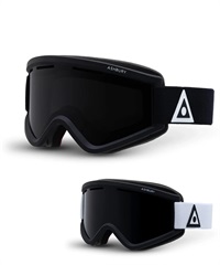 ASHBURY アシュベリー スノーボード ゴーグル ユニセックス 平面レンズ BLACKBIRD ムラサキスポーツ 24-25モデル LL L5