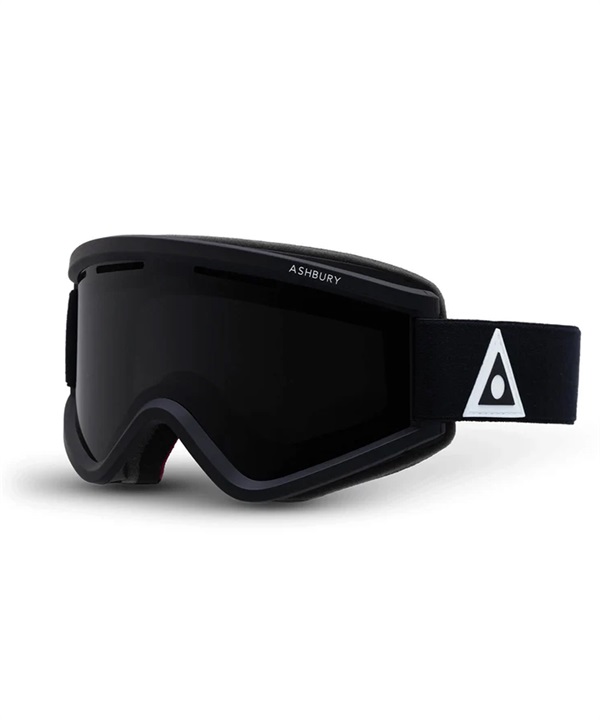 ASHBURY アシュベリー スノーボード ゴーグル ユニセックス 平面レンズ BLACKBIRD ムラサキスポーツ 24-25モデル LL L5