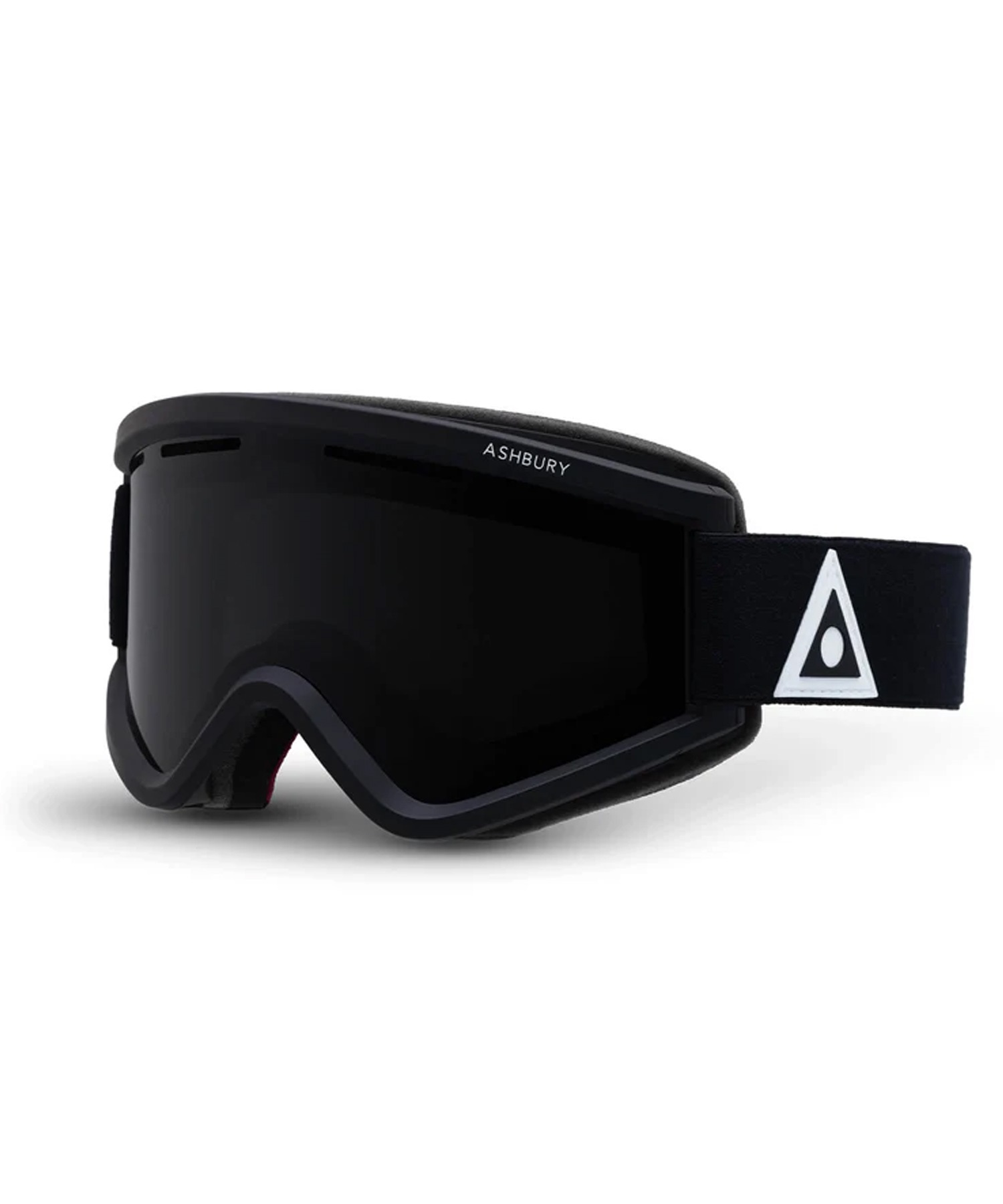 ASHBURY アシュベリー スノーボード ゴーグル ユニセックス 平面レンズ BLACKBIRD ムラサキスポーツ 24-25モデル LL L5(BLKTA-ONESIZE)