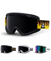 ASHBURY アシュベリー スノーボード ゴーグル ユニセックス 平面レンズ BLACKBIRD ムラサキスポーツ 24-25モデル LL L5