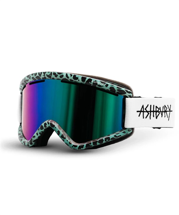 ASHBURY アシュベリー スノーボード ゴーグル ユニセックス 平面レンズ BLACKBIRD ムラサキスポーツ 24-25モデル LL L5