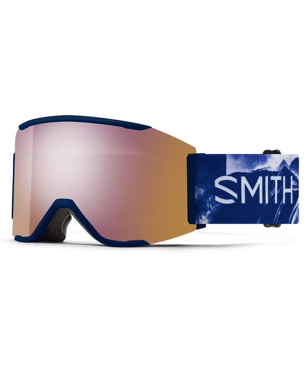SMITH スミス スノーボード ゴーグル ユニセックス 平面 SQUAD MAG ムラサキスポーツ 24-25モデル LX I20