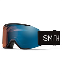 SMITH スミス スノーボード ゴーグル ユニセックス 平面 SQUAD MAG ムラサキスポーツ 24-25モデル LX I20(Black-ONESIZE)