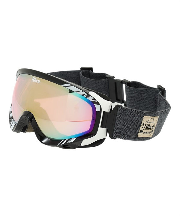 Rhea レア SR-020 スノーボード ゴーグル ムラサキスポーツ