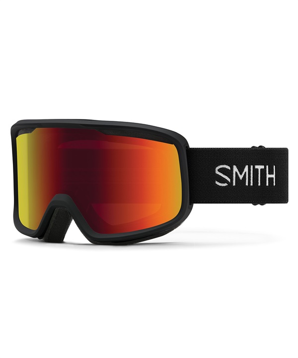 SMITH スミス スノーボード ゴーグル ユニセックス 平面 FRONTIER BLACK ムラサキスポーツ 24-25モデル LX I20