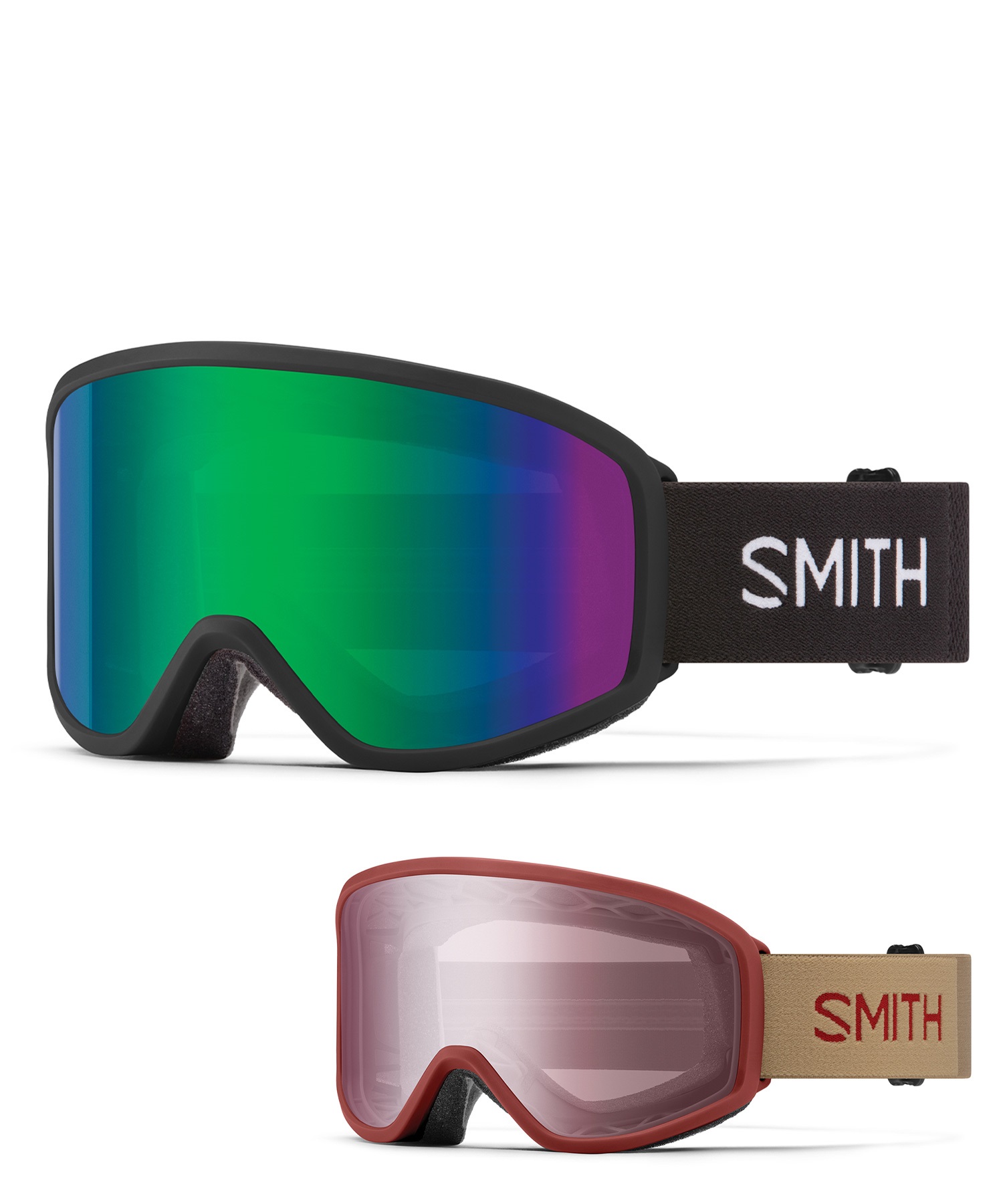 SMITH スミス スノーボード ゴーグル ユニセックス 平面 REASON OTG ムラサキスポーツ 24-25モデル LX I20(Black-ONESIZE)