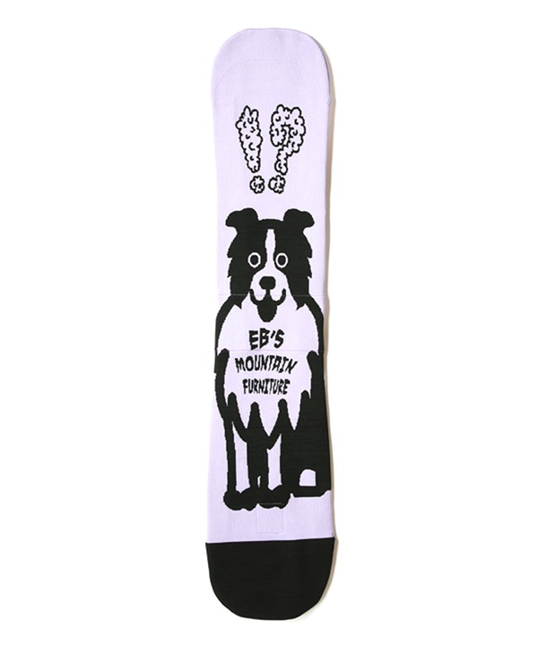 eb's エビス スノーボード ソールガード ユニセックス KNIT COVER DOG ムラサキスポーツ 24-25モデル LL G18