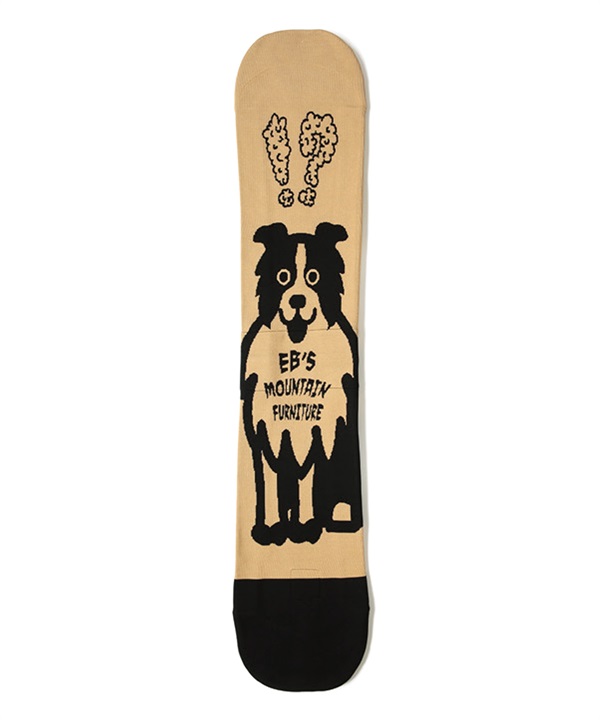 eb's エビス スノーボード ソールガード ユニセックス KNIT COVER DOG ムラサキスポーツ 24-25モデル LL G18
