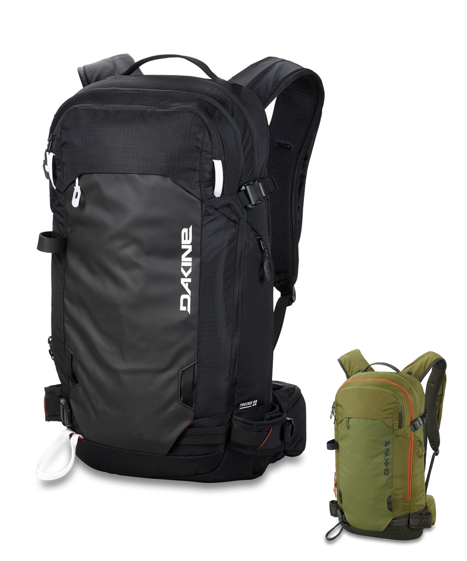 スノーボード バックパック バックカントリー DAKINE ダカイン POACHER 22L BD237-207 ムラサキスポーツ 23-24モデル KX K4(BLK-ONESIZE)