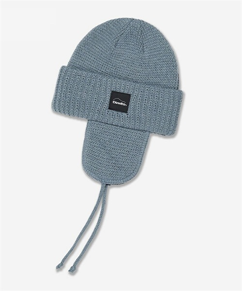 スノーボード ビーニー ユニセックス DIMITO ディミト EAR-FLAP-LOGO-BEANIE 22-23モデル ムラサキスポーツ JJ J20(STEEL-F)