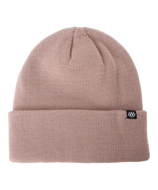 スノーボード スノービーニー ユニセックス 686 シックスエイトシックス STANDARD ROLL UP BEANIE KCRBNE04 ムラサキスポーツ