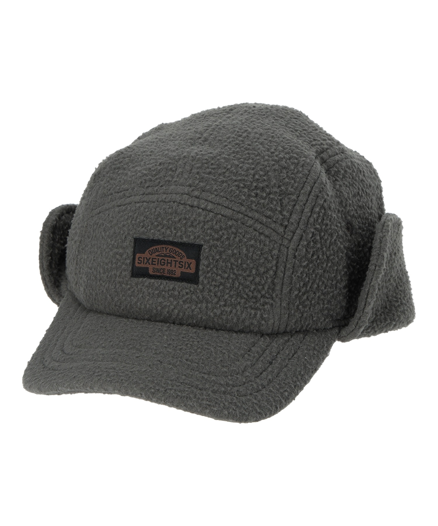 スノーボード スノービーニー ユニセックス 686 シックスエイトシックス FLEECE CAMPER HAT M3WNHAT123 ムラサキスポーツ(CPGR-ONESIZE)