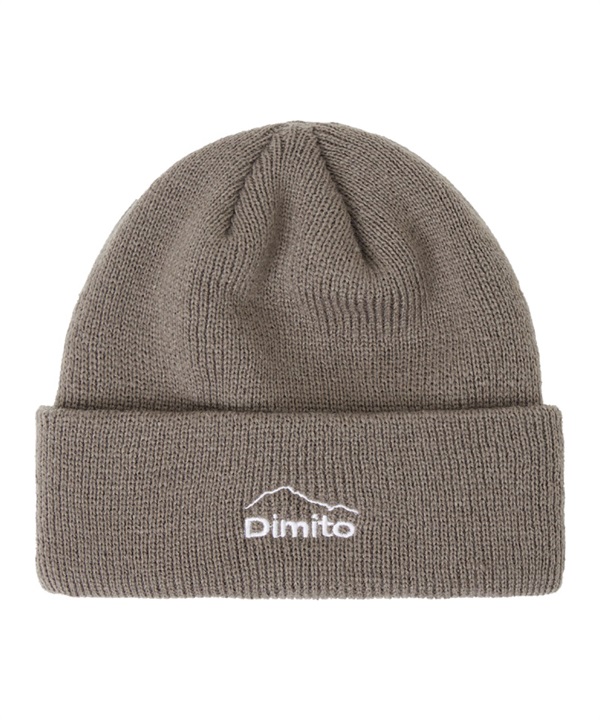 スノーボード ビーニー ユニセックス DIMITO ディミト 23 MT LOGO KNIT BEANIE 23-24モデル ムラサキスポーツ KK J27