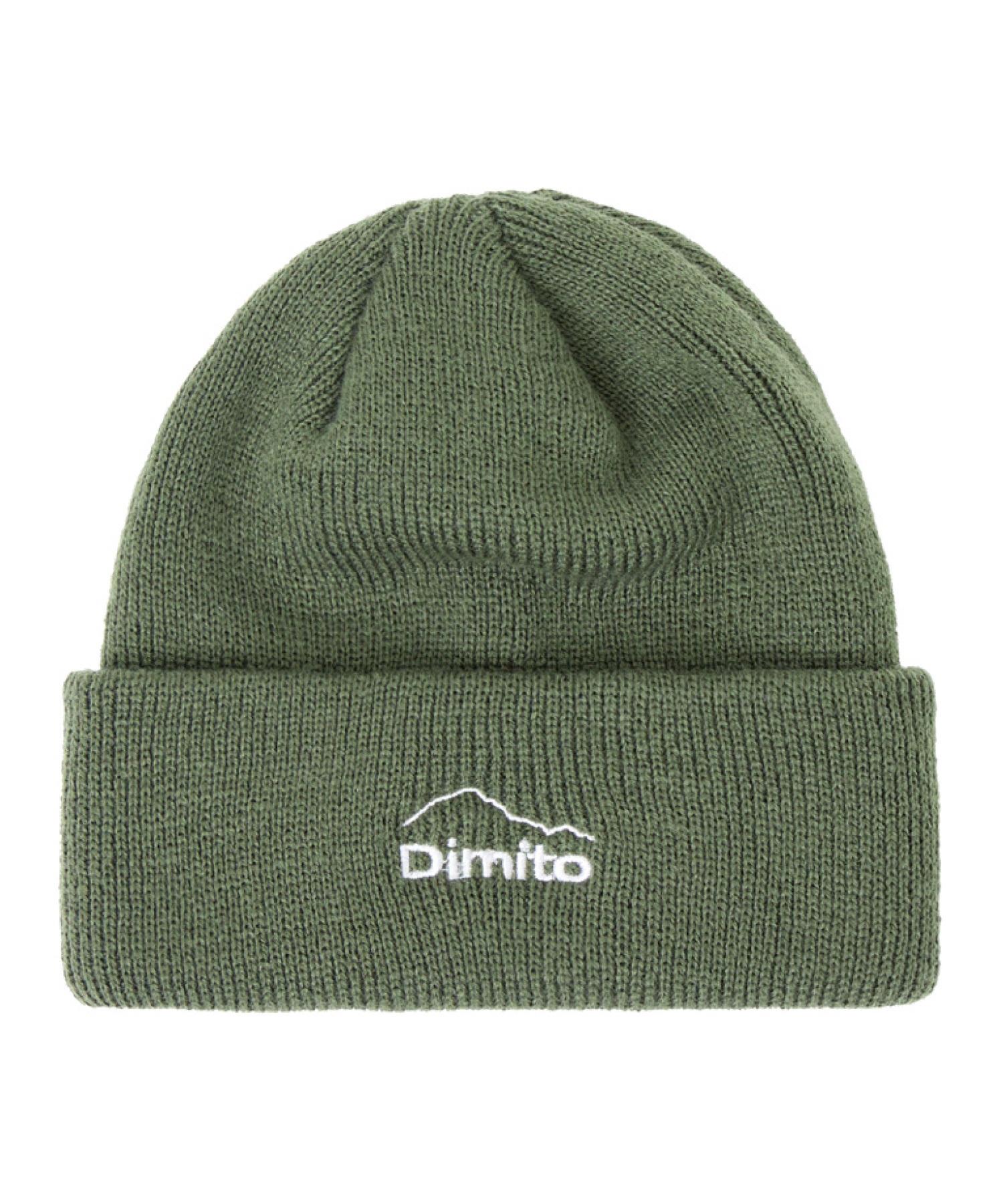 スノーボード ビーニー ユニセックス DIMITO ディミト 23 MT LOGO KNIT BEANIE 23-24モデル ムラサキスポーツ KK J27(KHAKI-F)