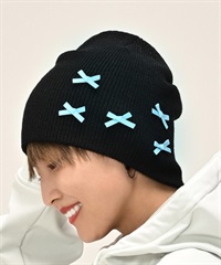 スノーボード ビーニー レディース 6KNOT シックスノット MINI BOW BEANIE 6KKC0201 ムラサキスポーツ 23-24モデル KX L15