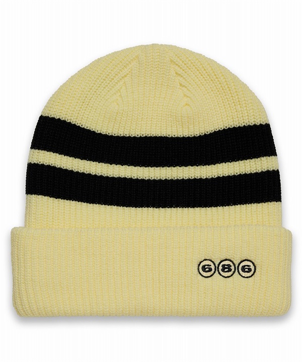 686 シックスエイトシックス スノーボード ビーニー ユニセックス SPORT STR BEANIE ムラサキスポーツ 24-25モデル LL L21