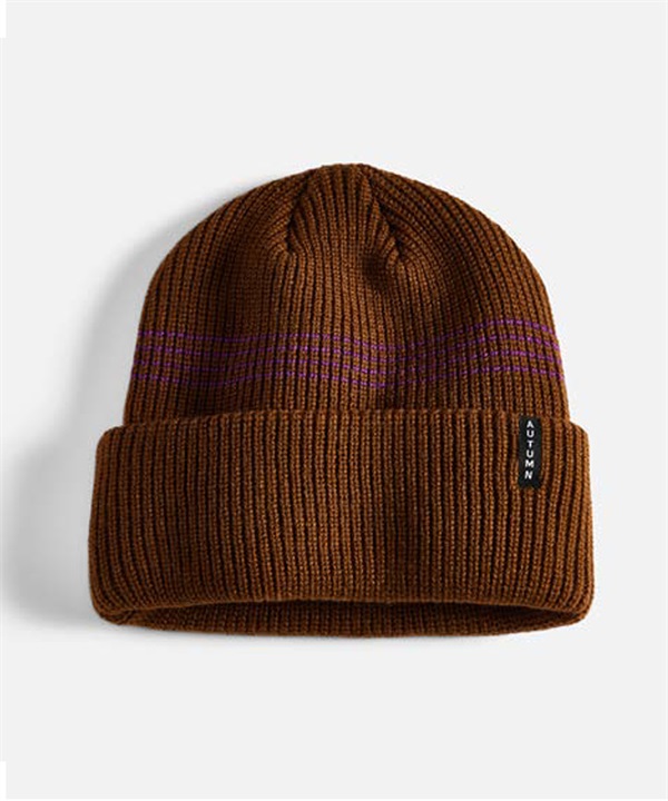 AUTUMN オータム スノーボード ビーニー ユニセックス MINI STRIPE ムラサキスポーツ 24-25モデル LL L21