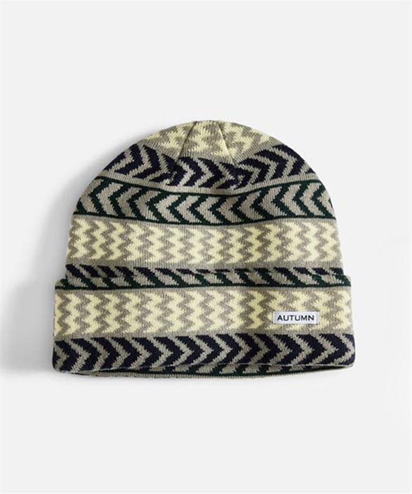 AUTUMN オータム スノーボード ビーニー ユニセックス CHEVRON ムラサキスポーツ 24-25モデル LL L21