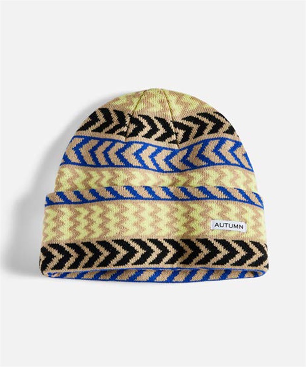 AUTUMN オータム スノーボード ビーニー ユニセックス CHEVRON ムラサキスポーツ 24-25モデル LL L21