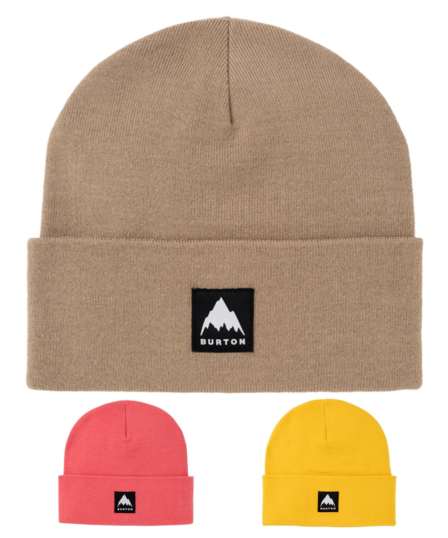 BURTON バートン スノーボード ビーニー ユニセックス ニット帽 RECYCLED KACTUSBUNCH TALL ムラサキスポーツ 24-25モデル LL L5(GLDR-ONESIZE)