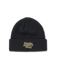 DIMITO ディミト スノーボード ビーニー ユニセックス DPM BEANIE ムラサキスポーツ 24-25モデル LL J3(BLACK-ONESIZE)