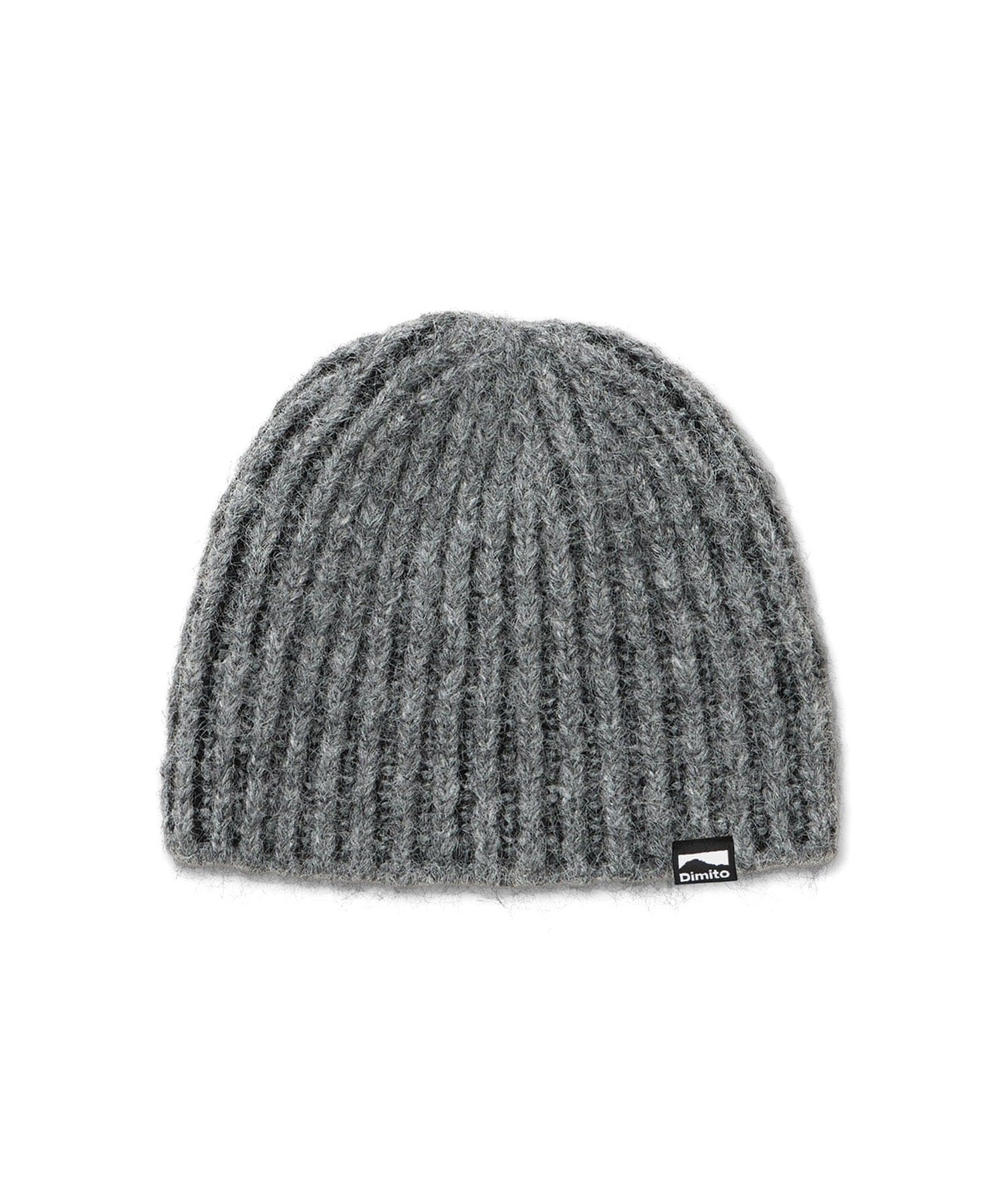 DIMITO ディミト スノーボード ビーニー ユニセックス TWOTONE BEANIE ムラサキスポーツ 24-25モデル LL J3(GREY-ONESIZE)