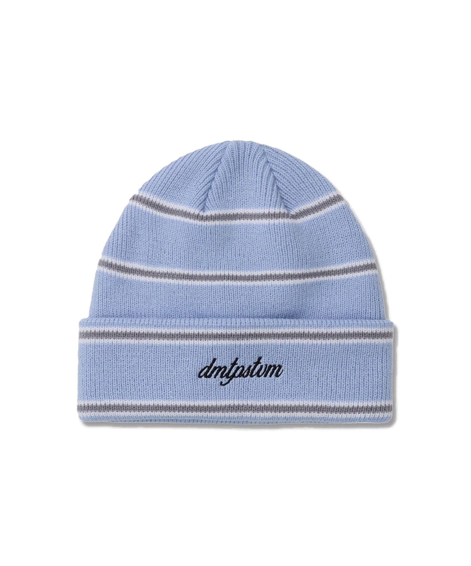 DIMITO ディミト スノーボード ビーニー ユニセックス STRIPE BEANIE ムラサキスポーツ 24-25モデル LL J3(SKY-ONESIZE)