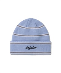 DIMITO ディミト スノーボード ビーニー ユニセックス STRIPE BEANIE ムラサキスポーツ 24-25モデル LL J3(SKY-ONESIZE)