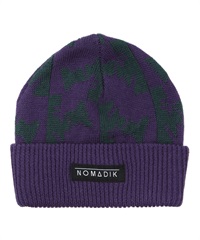 スノーボード ビーニー NOMADIK ノマディック JACQUARD 72324702 ムラサキスポーツ