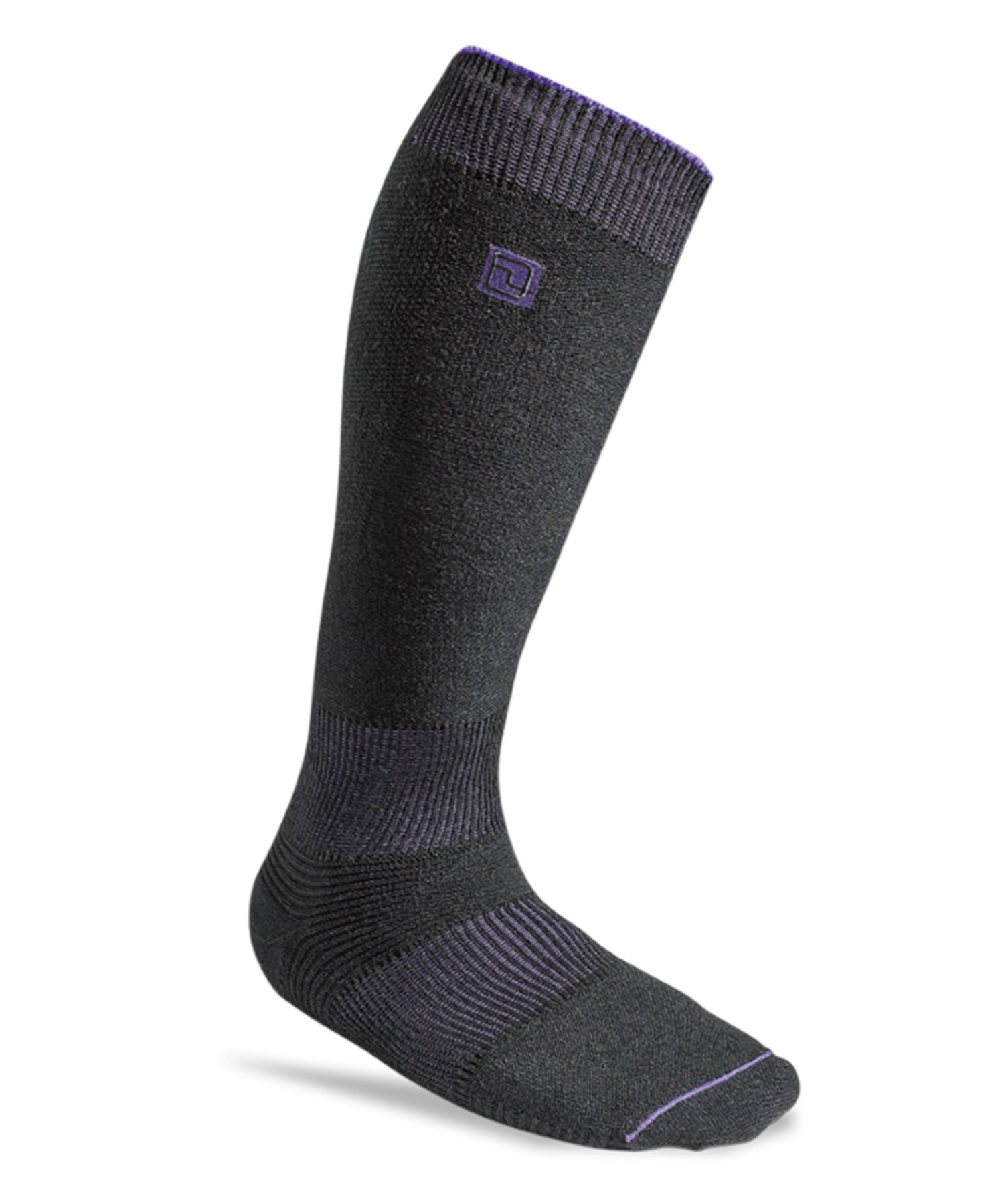 DEELUXE ディーラックス THERMO SOCKS スノーボード ソックス 靴下 ユニセックス 高機能ソックス ムラサキスポーツ 24-25モデル LX K7(BLACK-S)