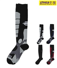 スノーボード ソックス KARNA カルナ KNS-1008 ムラサキスポーツ(BK-ONESIZE)